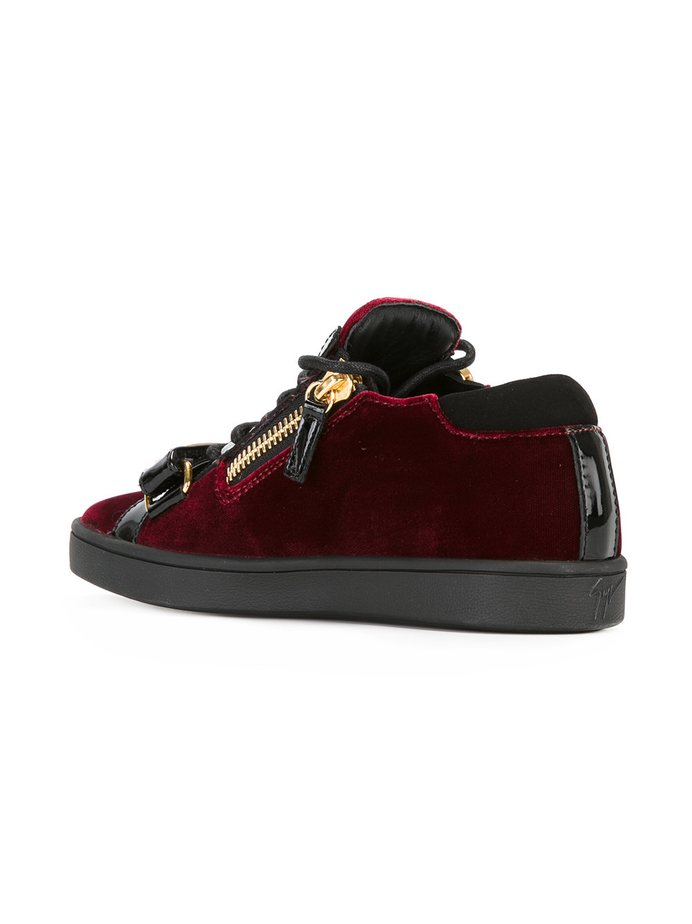 metal bar sneakers 