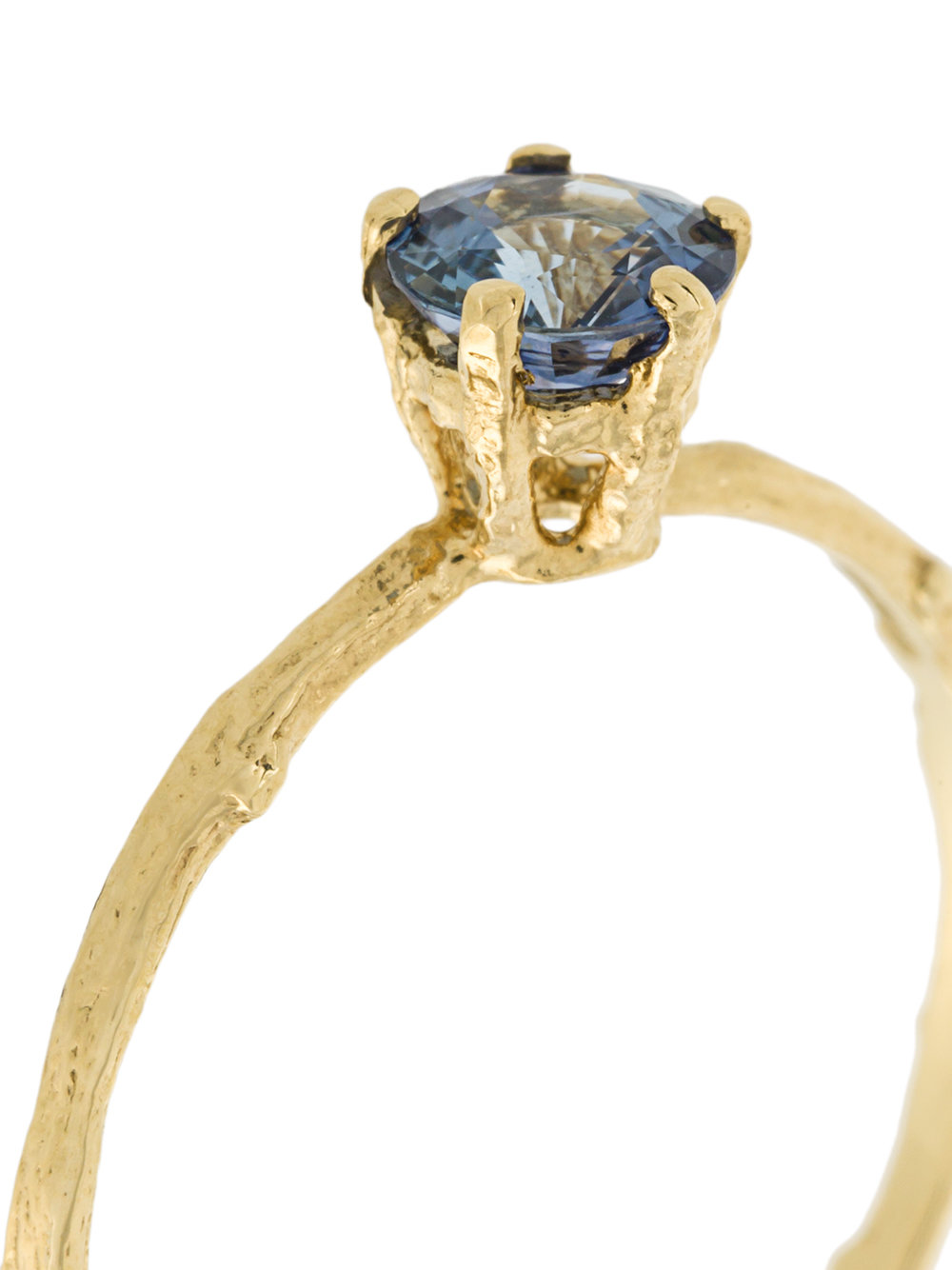 pale blue sapphire Eyebright ring