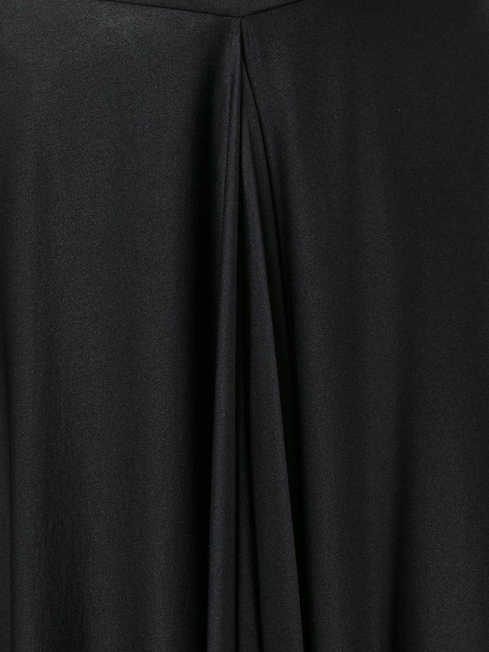 flared maxi skirt