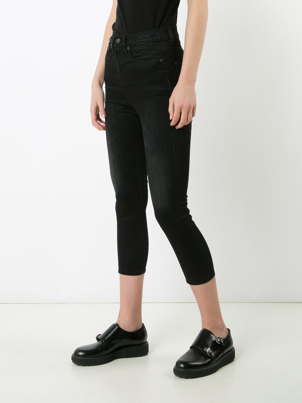 cropped skinny jeans