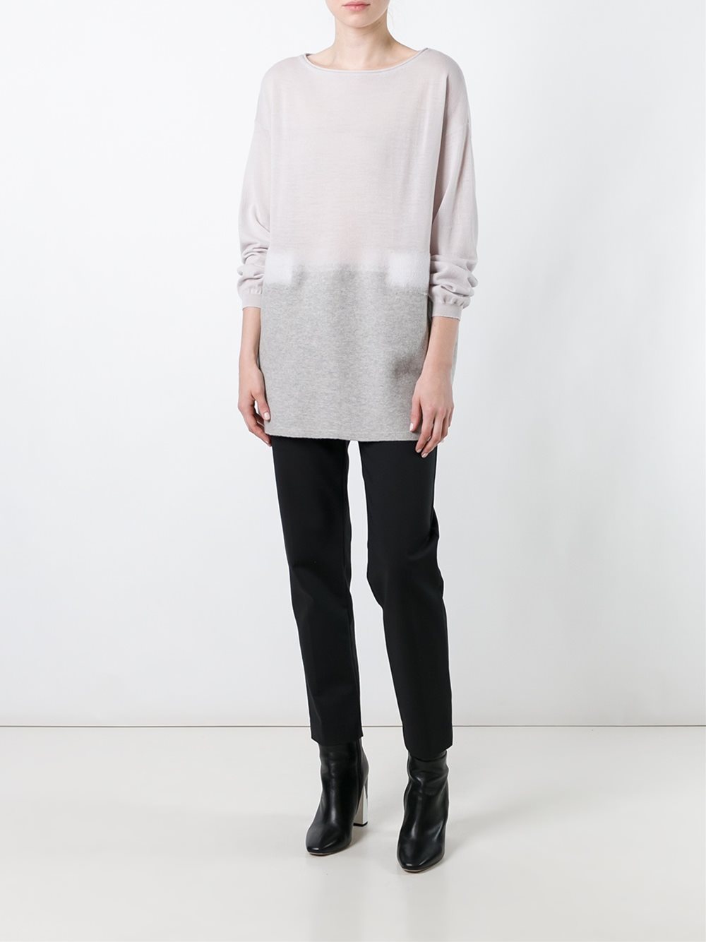 back slit sweater