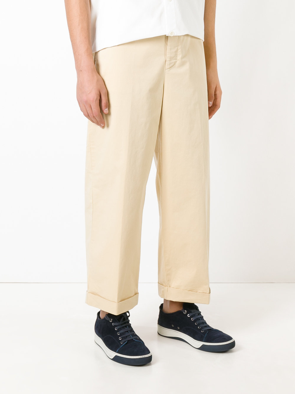 wide leg chinos