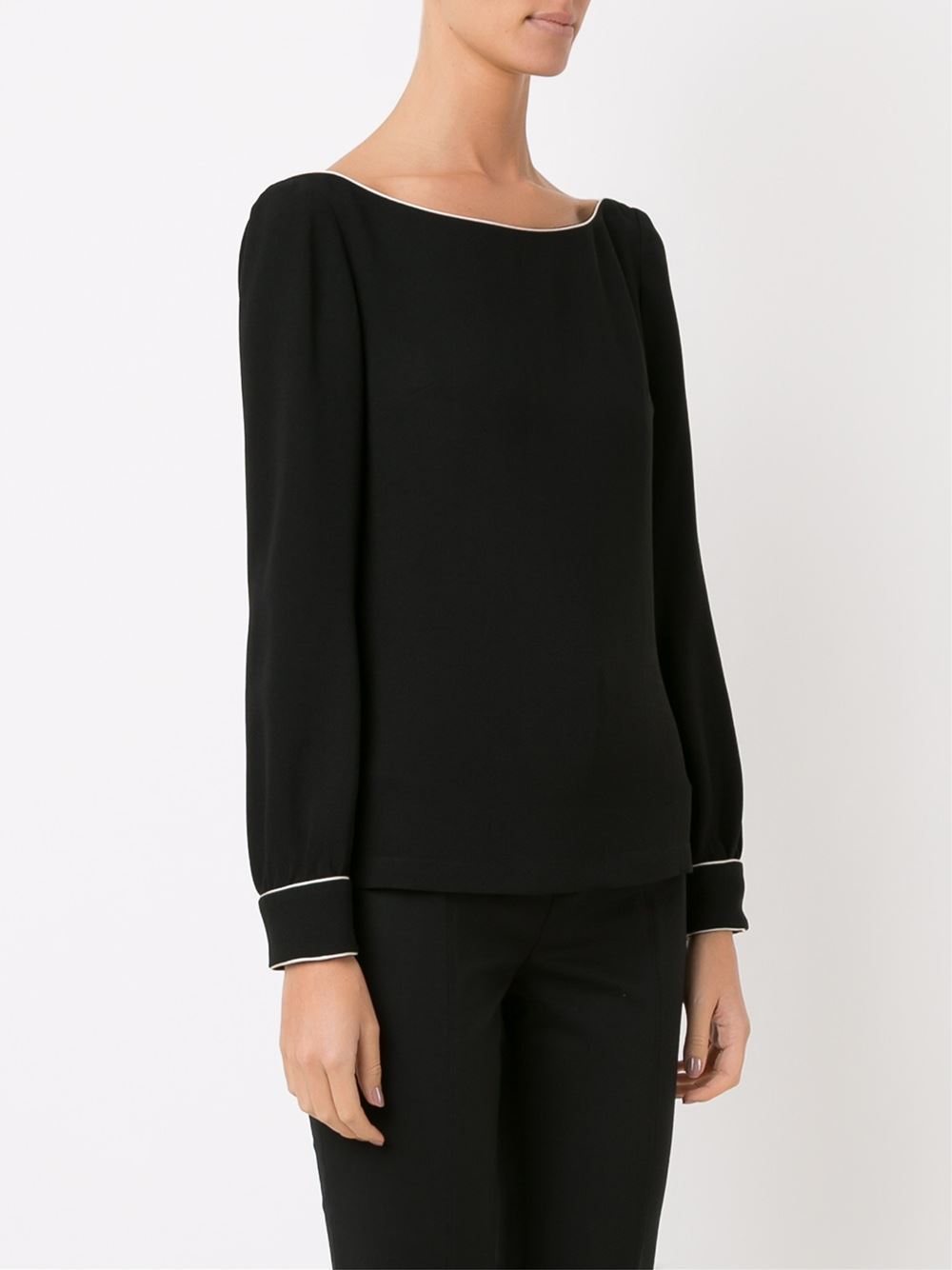 long sleeved blouse