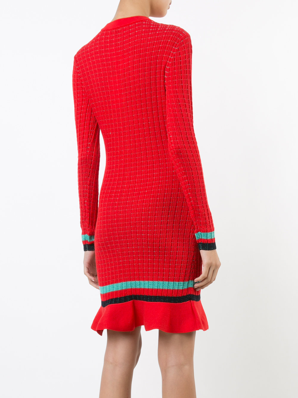 long sleeve knit dress