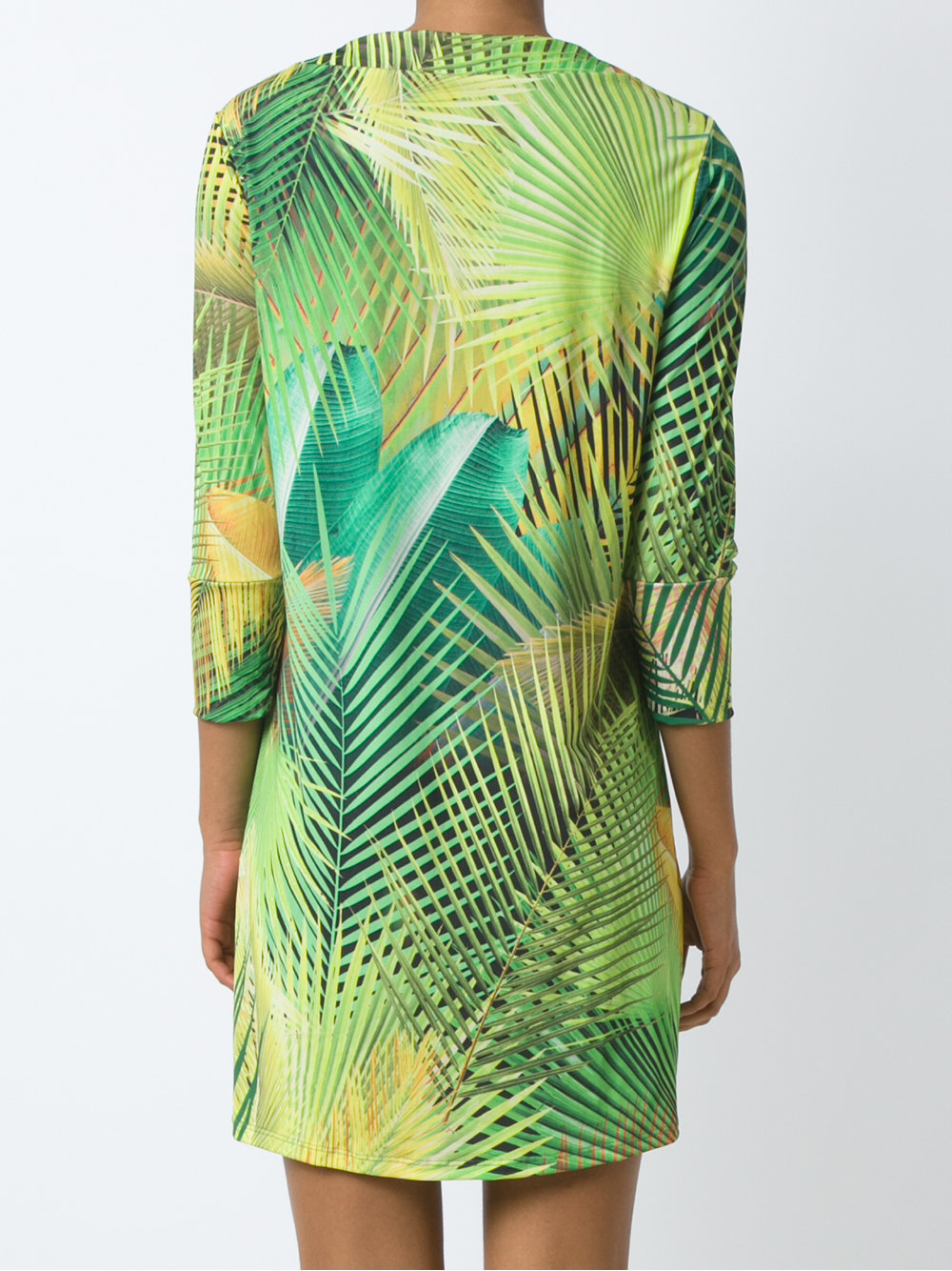 tropical print tunic