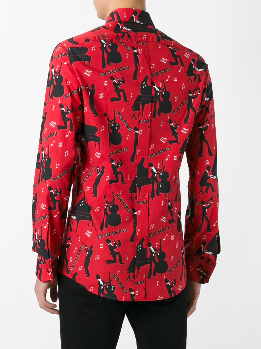 mambo siciliano print shirt