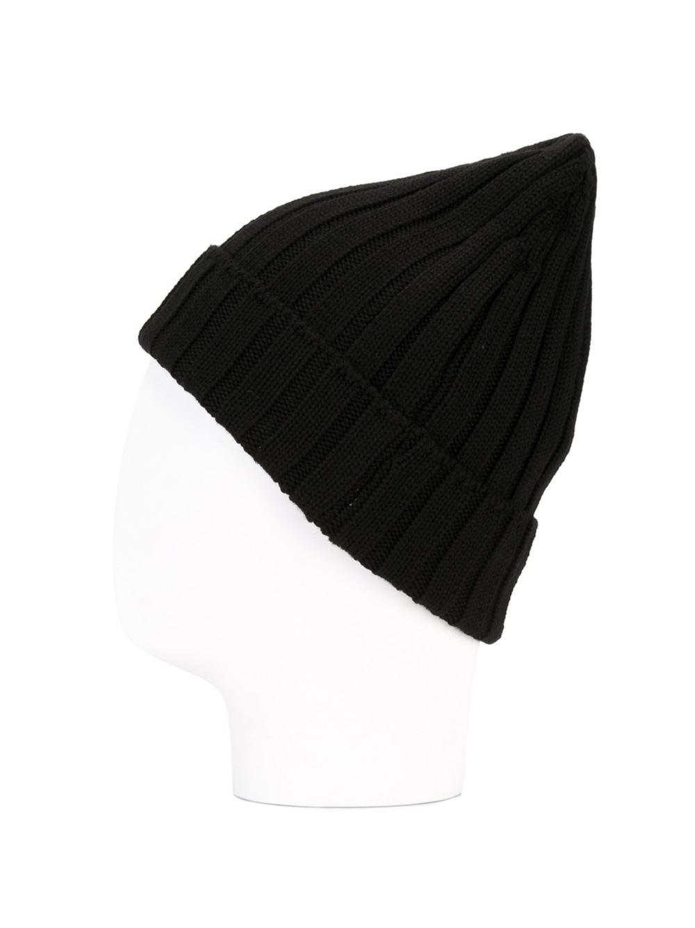 ribbed beanie hat