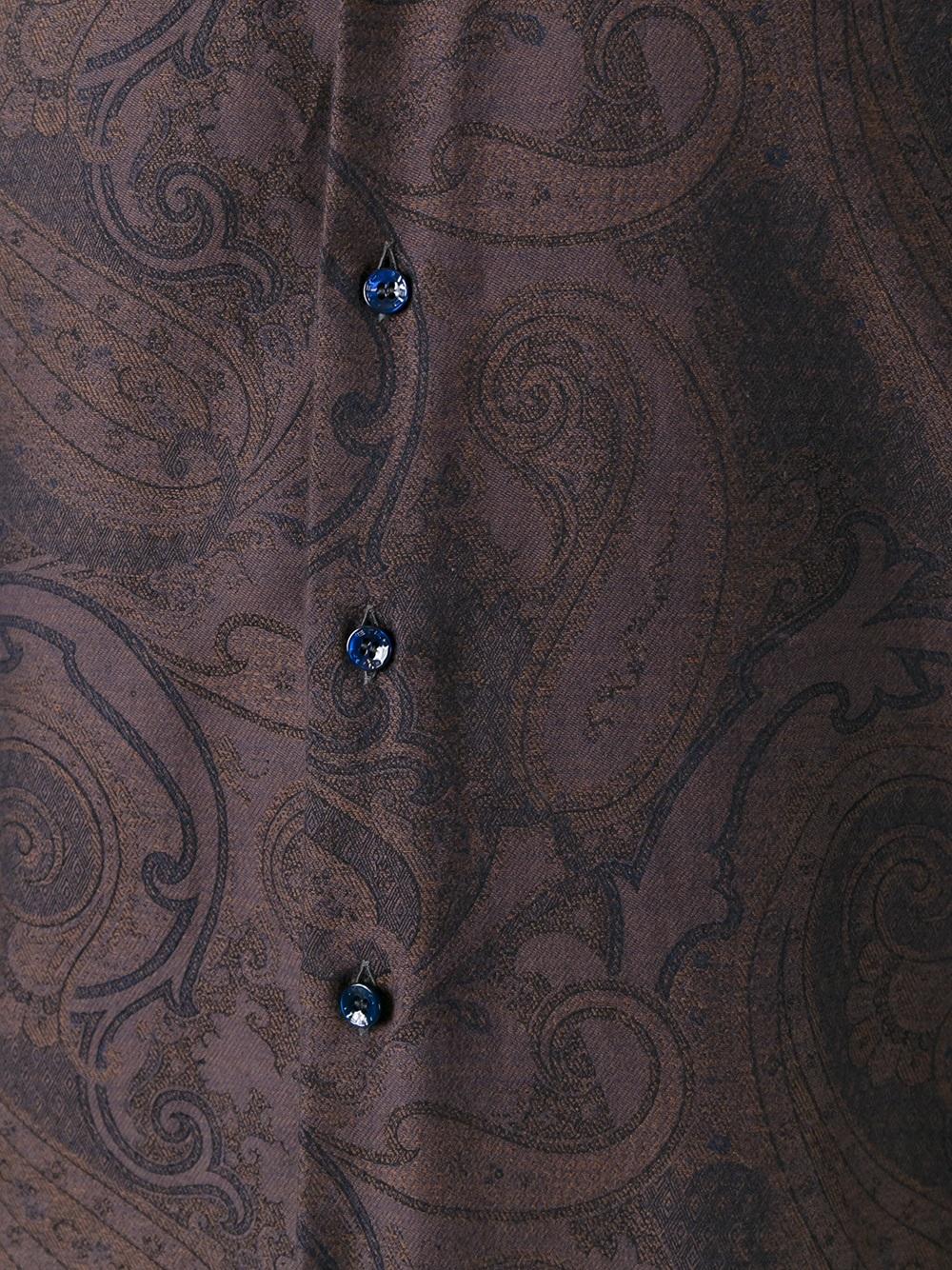 paisley print shirt 