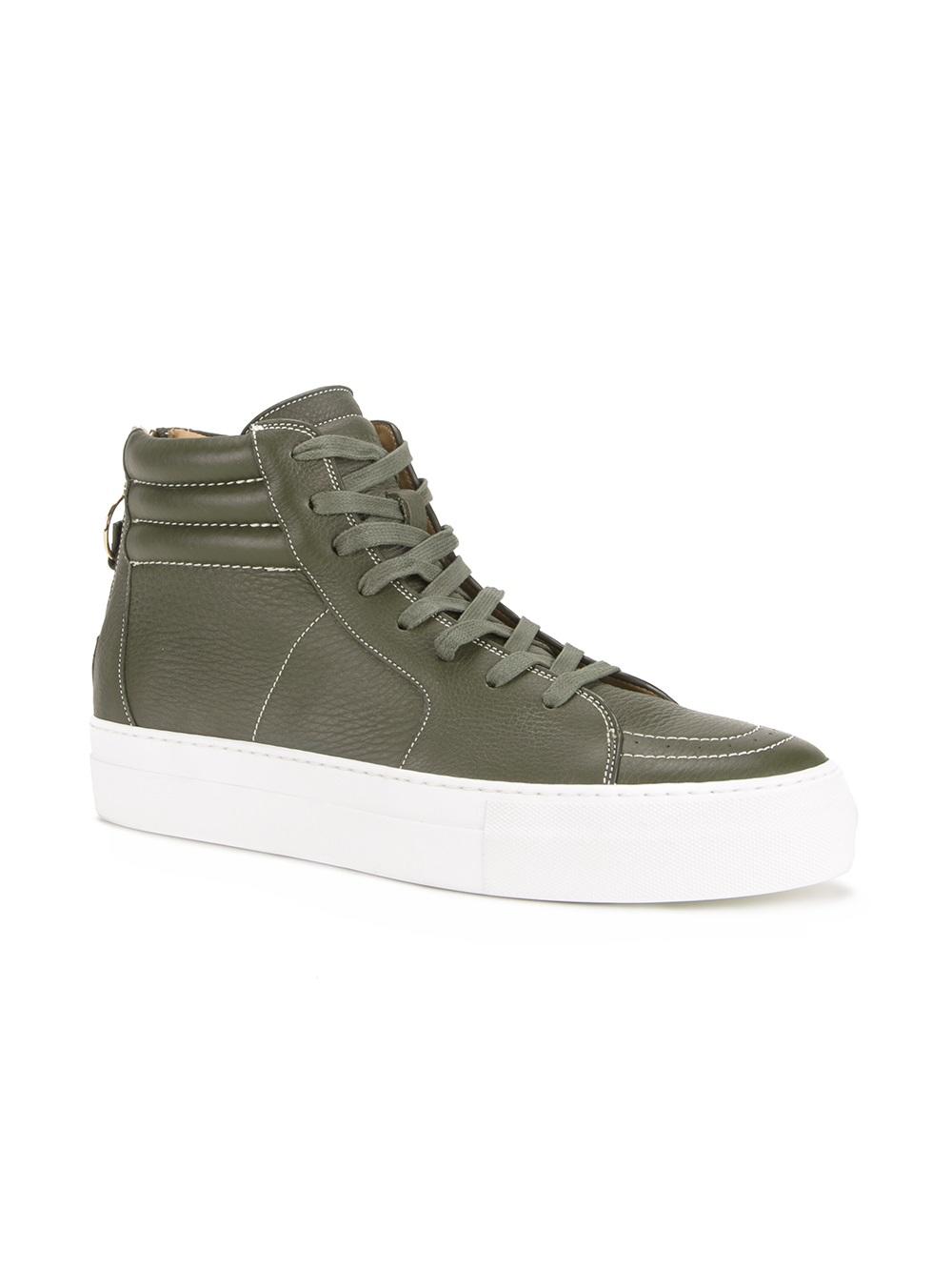 hi-top sneakers