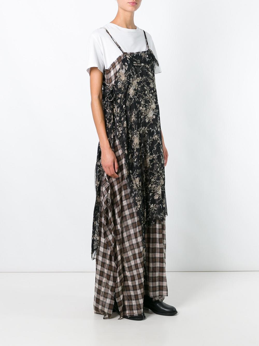 layered maxi dress