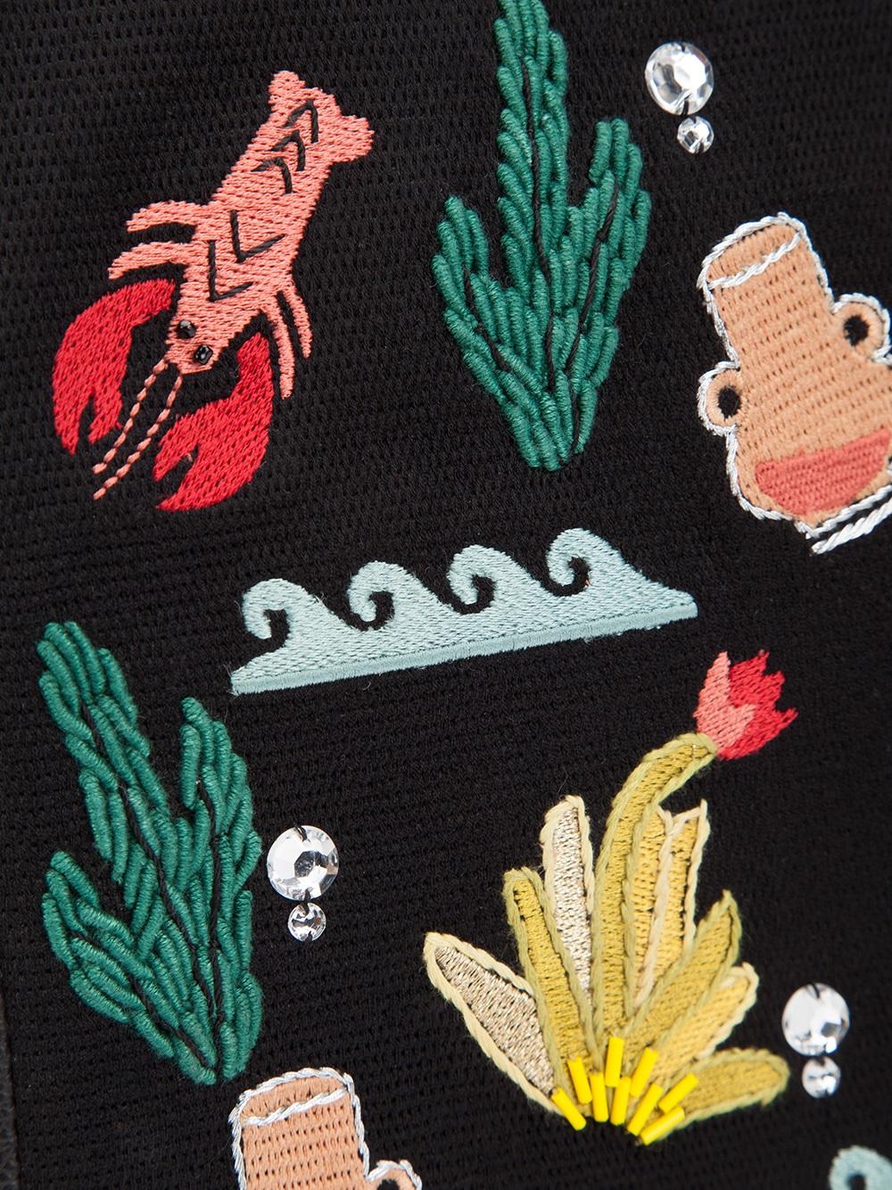 'Maritime Icon Safari' clutch