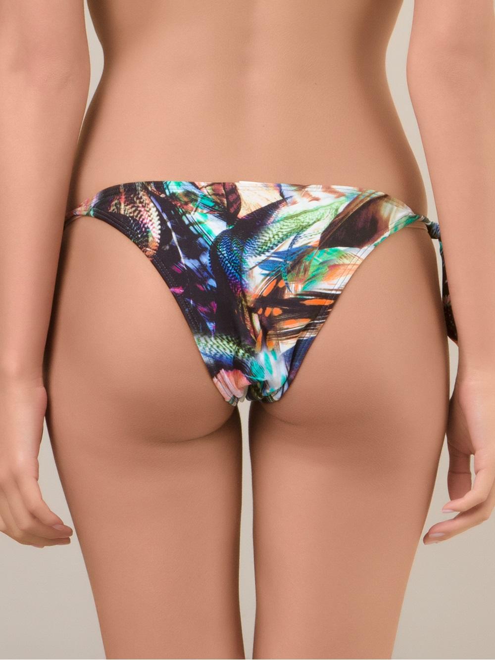 printed bikini bottoms