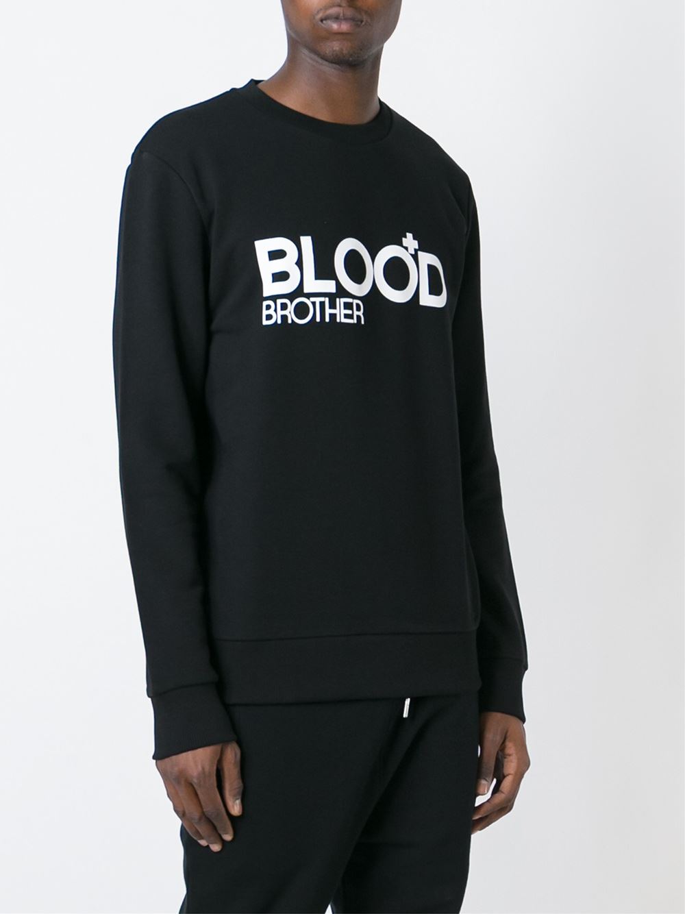 logo print sweatshirt
