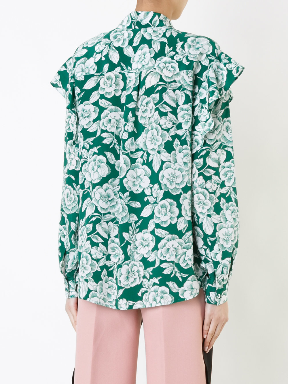 floral print shirt