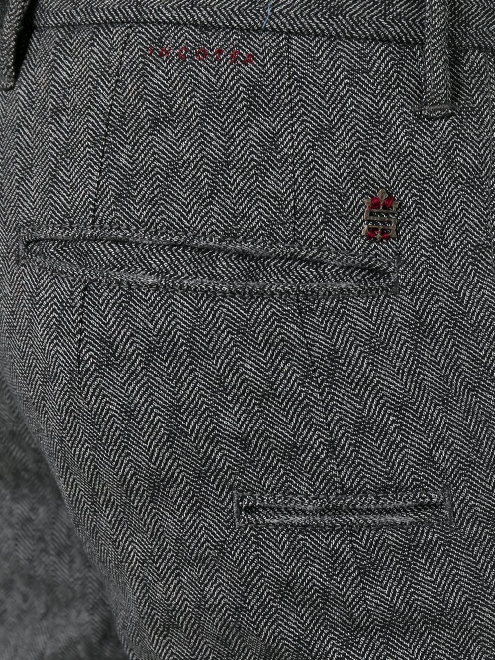 slim fit trousers