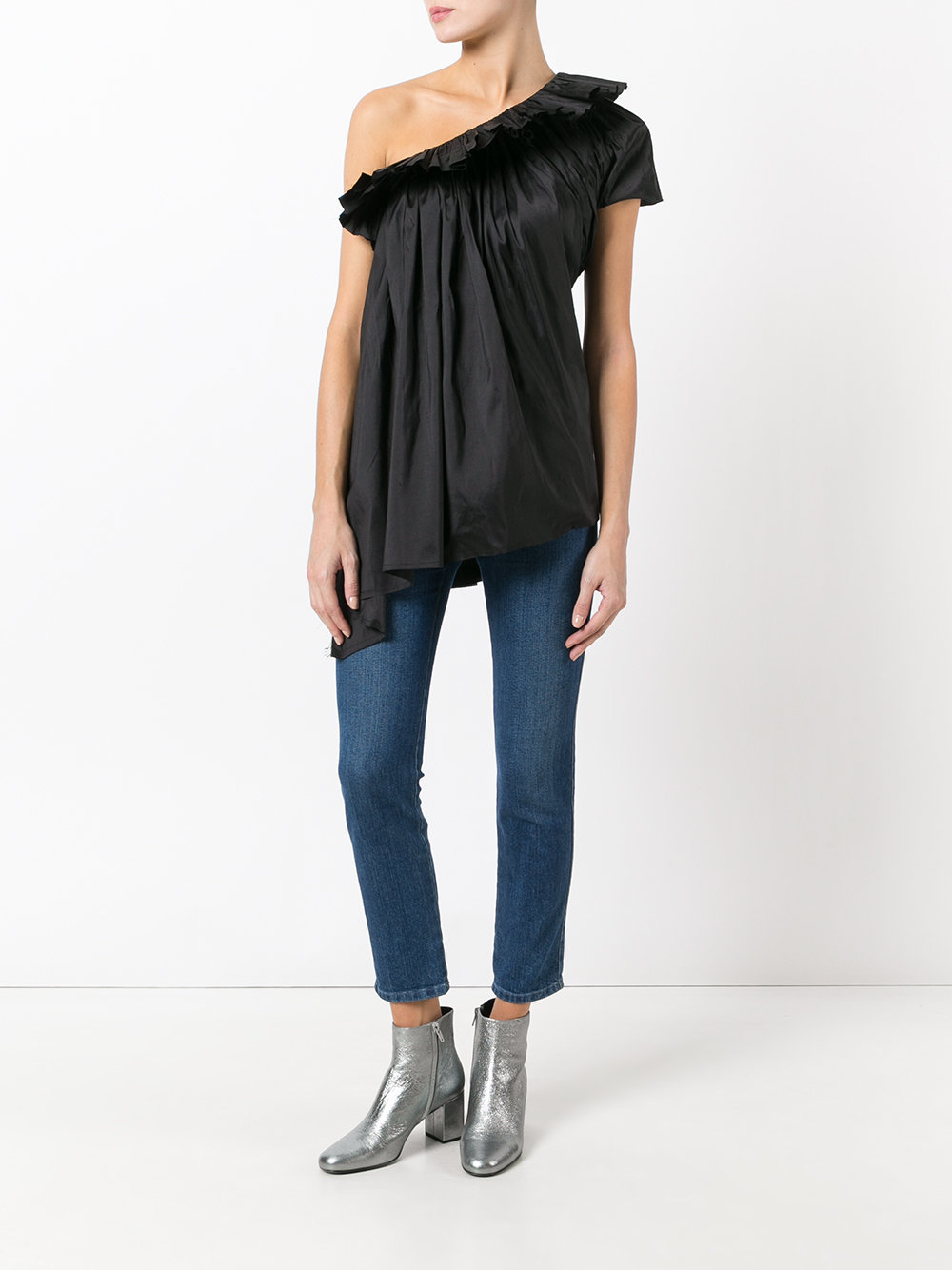 asymmetric blouse