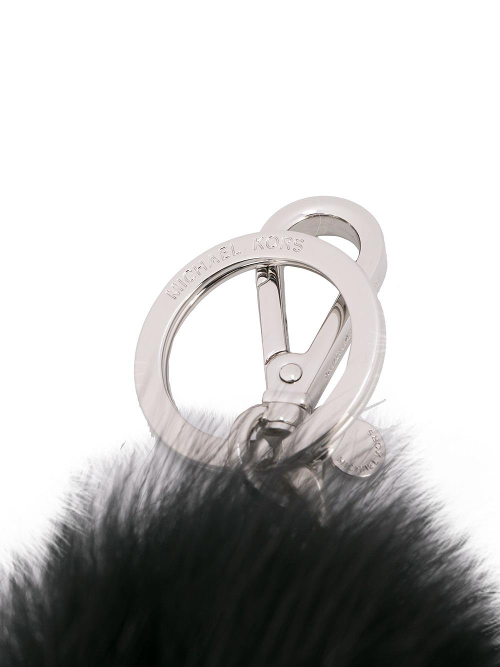 pom-pom keyring charm