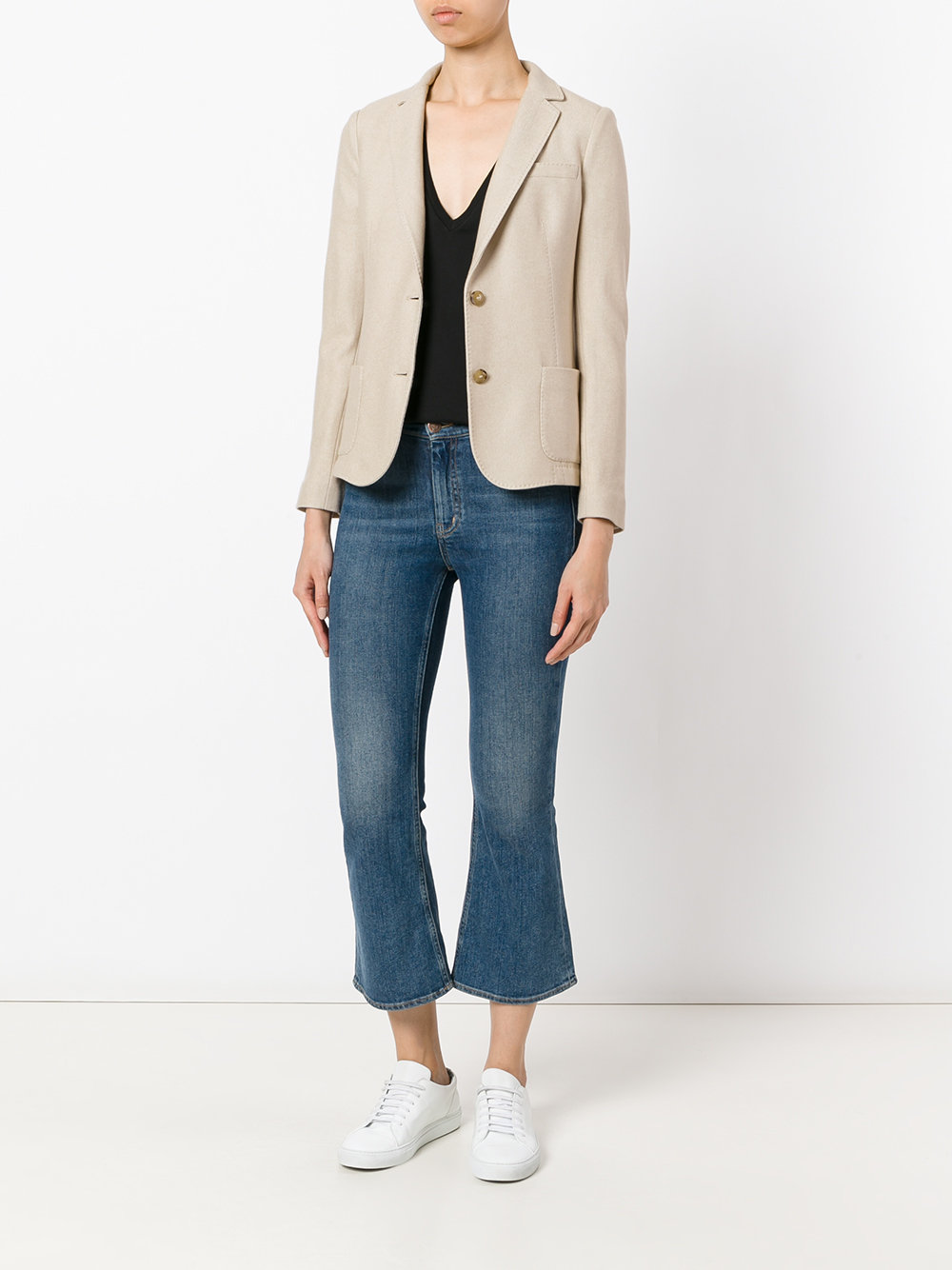 two-button blazer