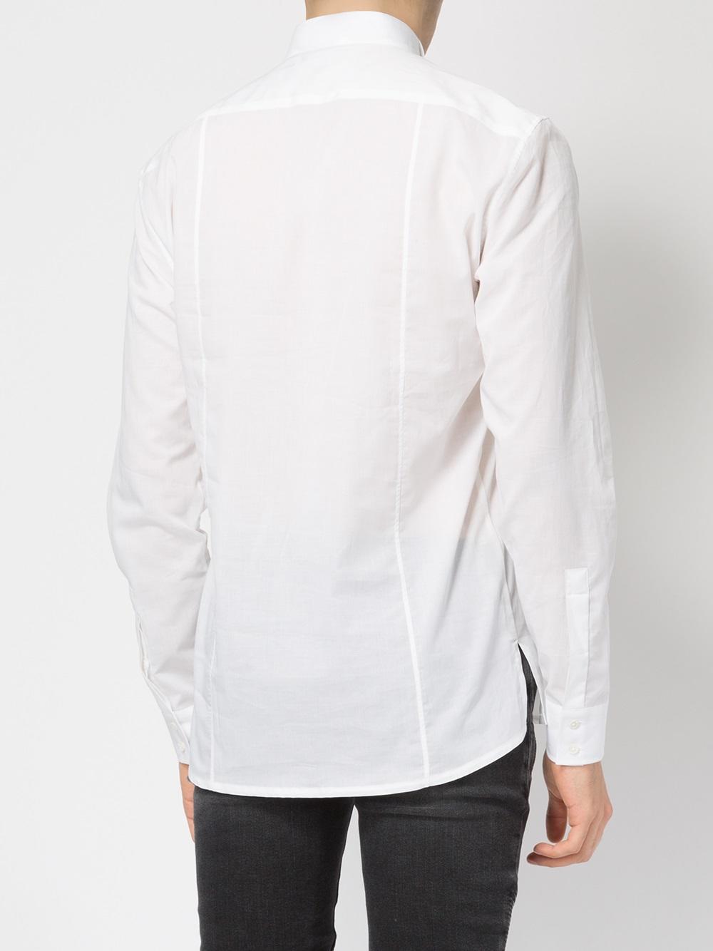 drawstring neck shirt