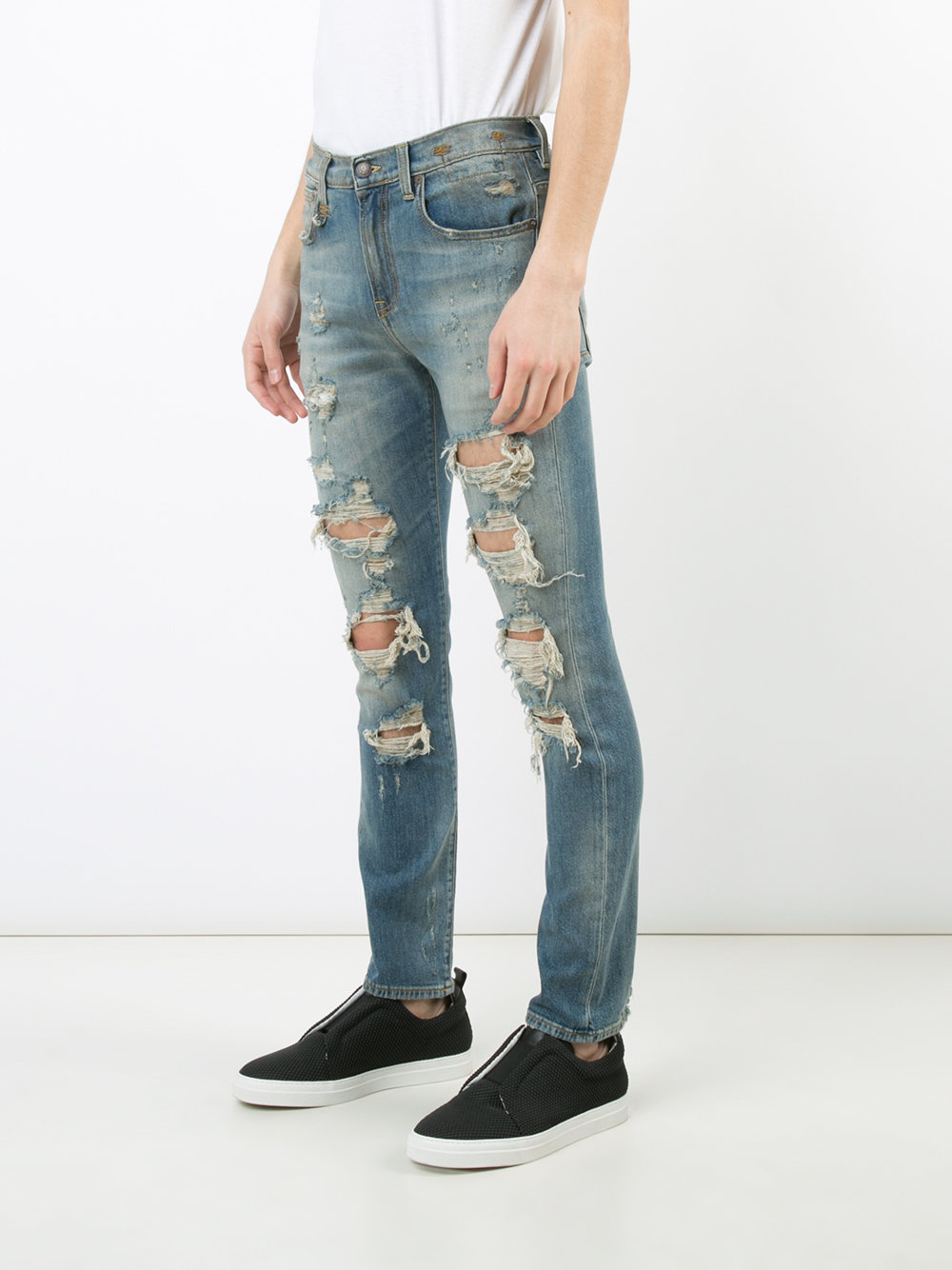 ripped skinny jeans