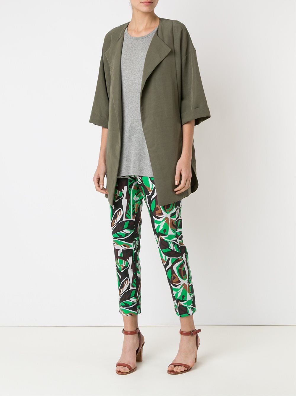 short sleeves parka