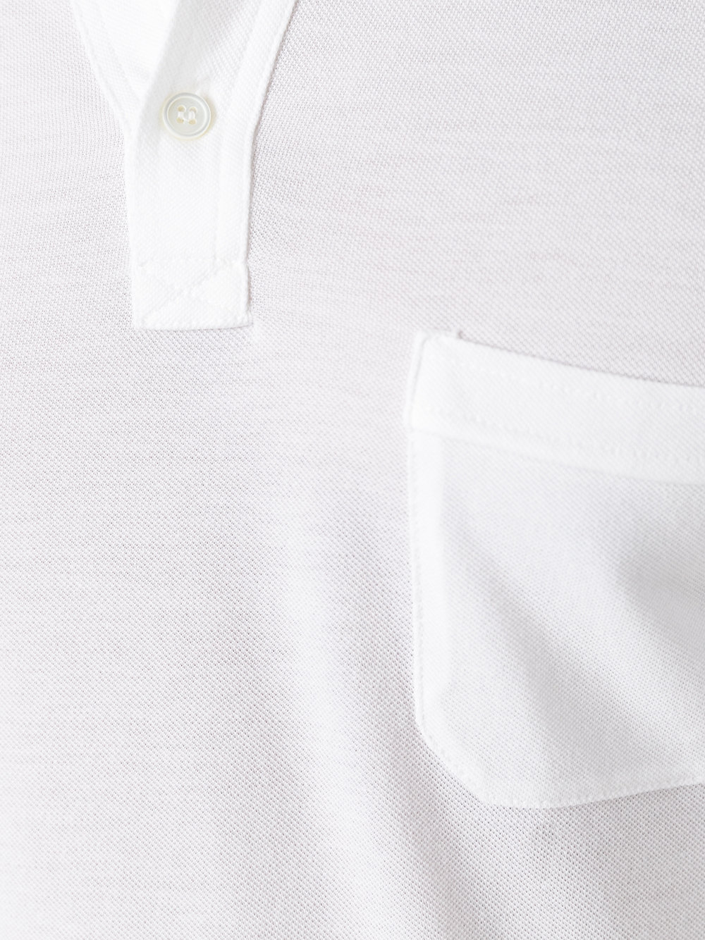 chest pocket polo shirt