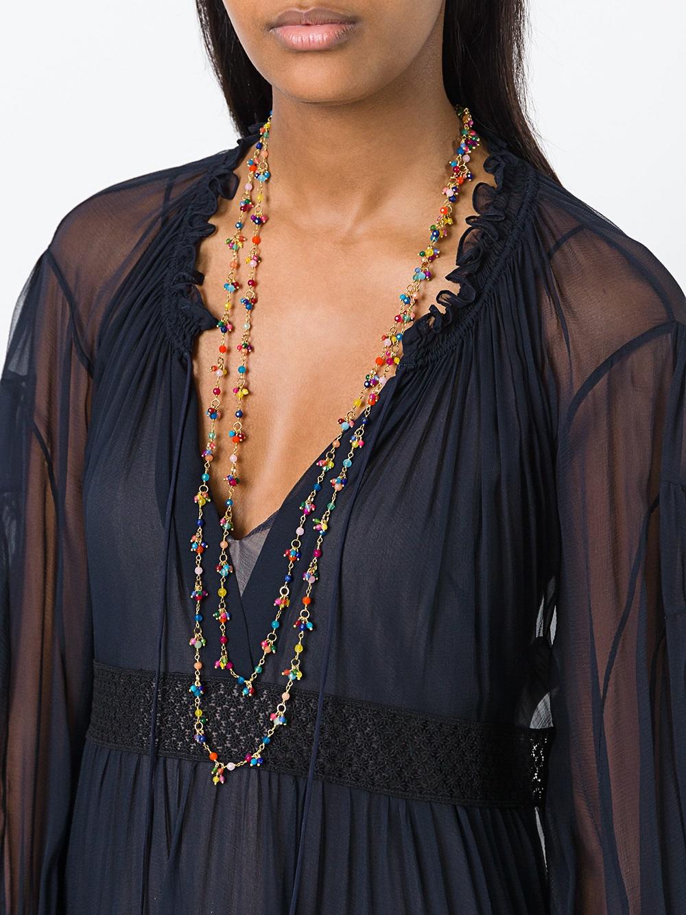 beaded necklace