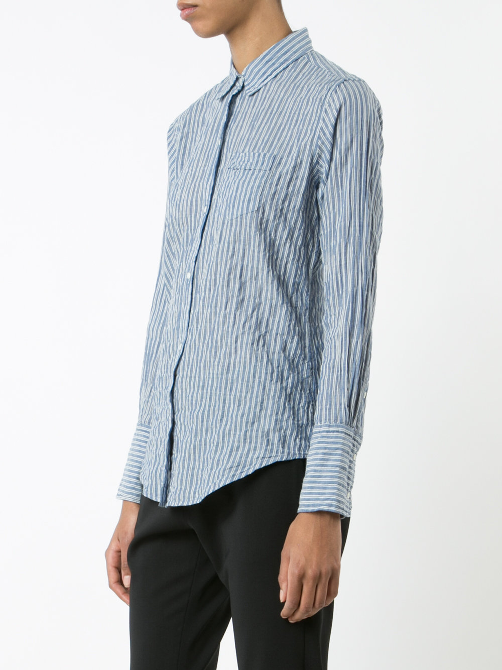 casual striped shirt