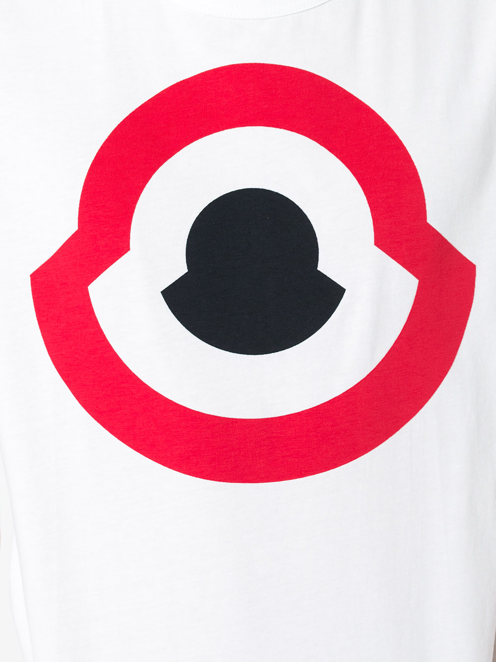 moncler logo print t-shirt海淘返利 | 米饭粒返利网