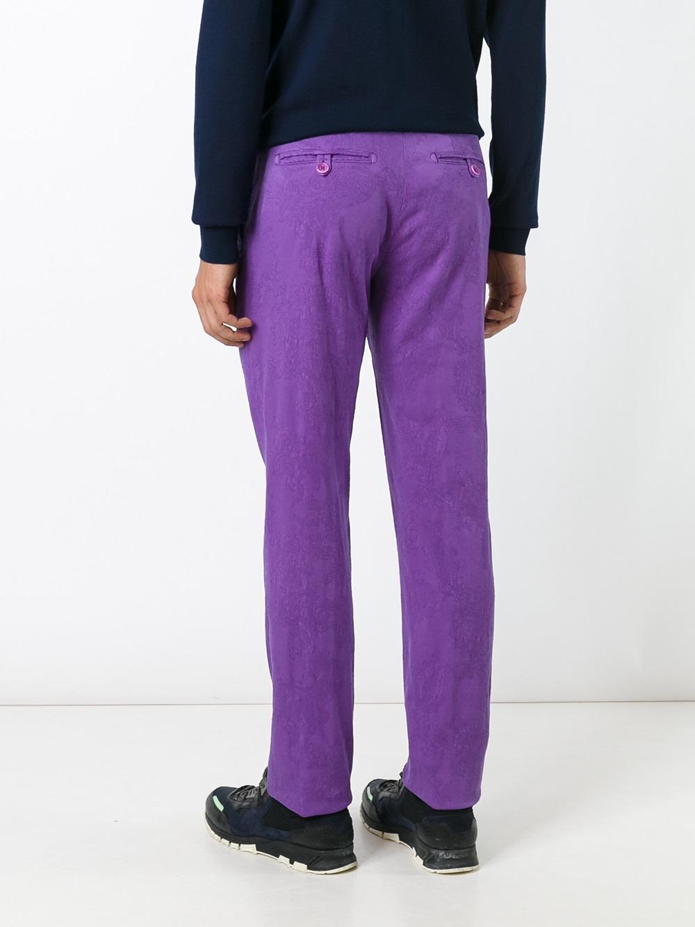slim-fit trousers