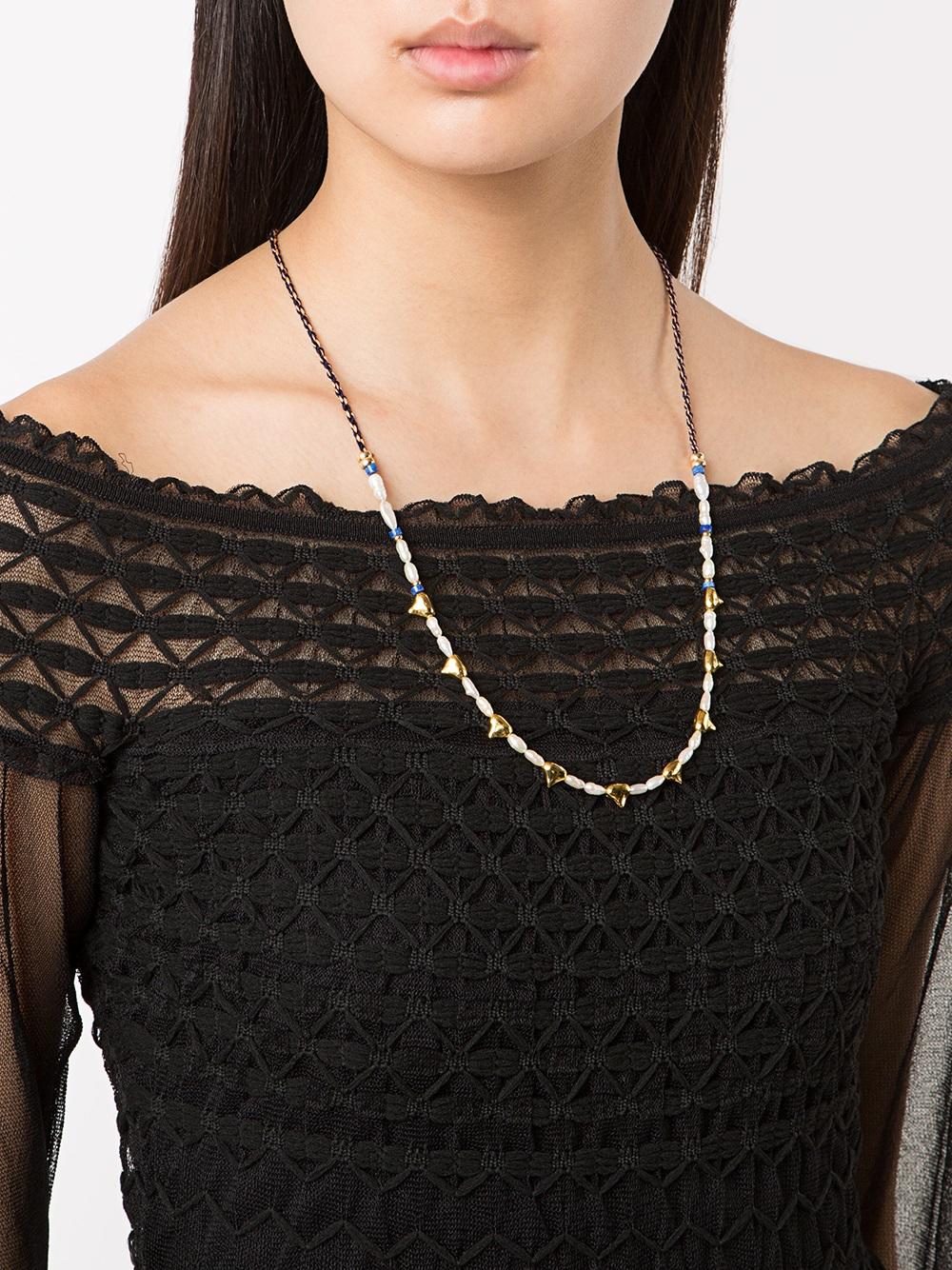 simple tooth necklace 