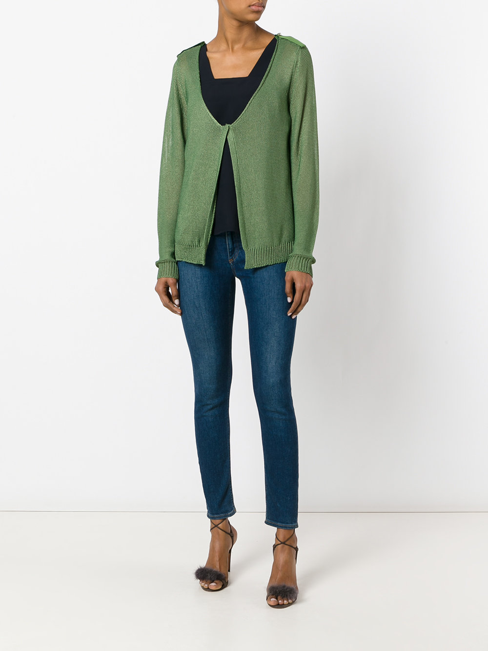 knitted cardigan