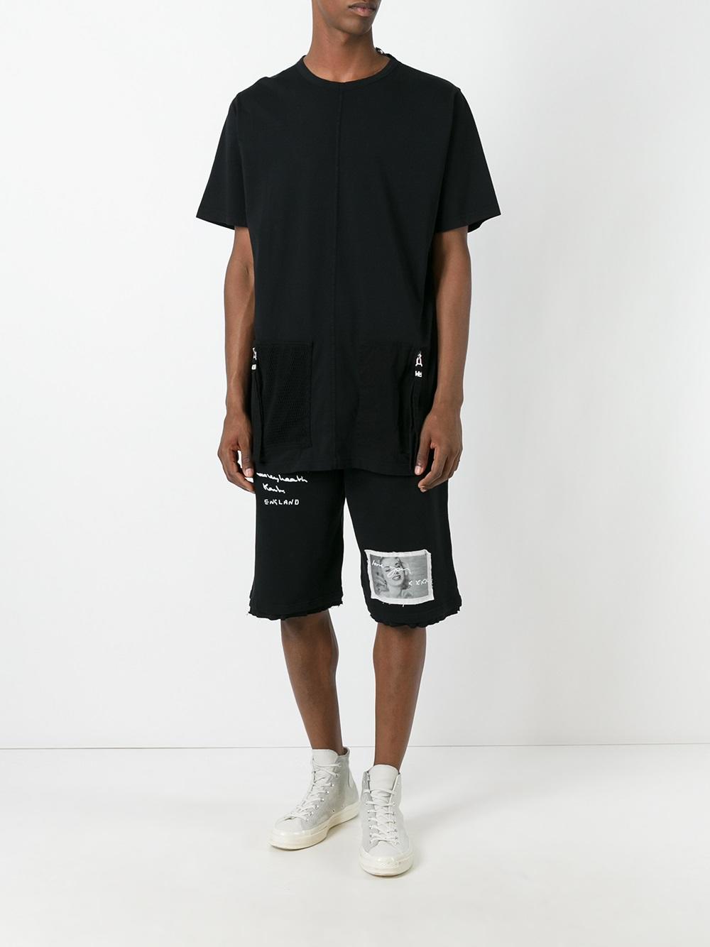 stylised front pockets T-shirt