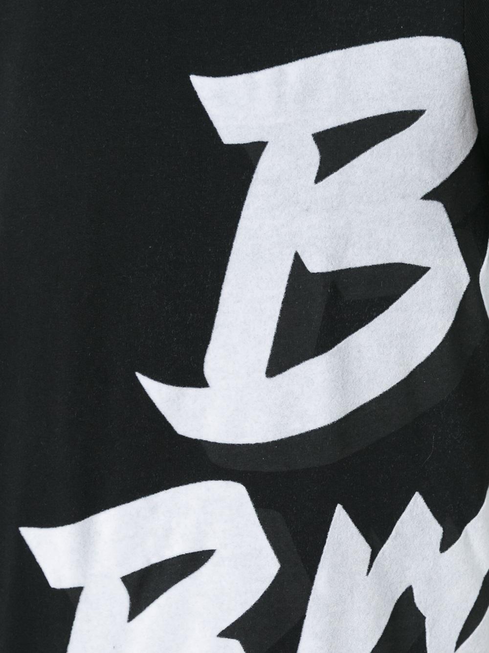 stylised print T-shirt