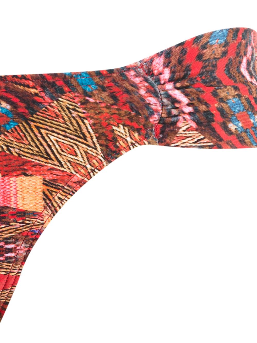 abstract print bikini bottom