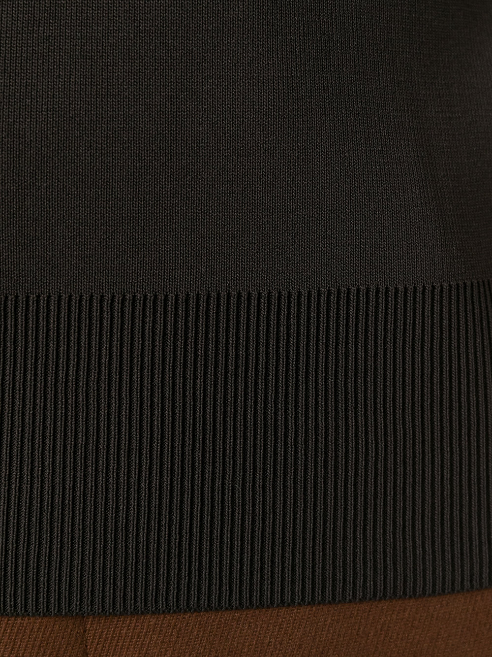 ribbed trim top