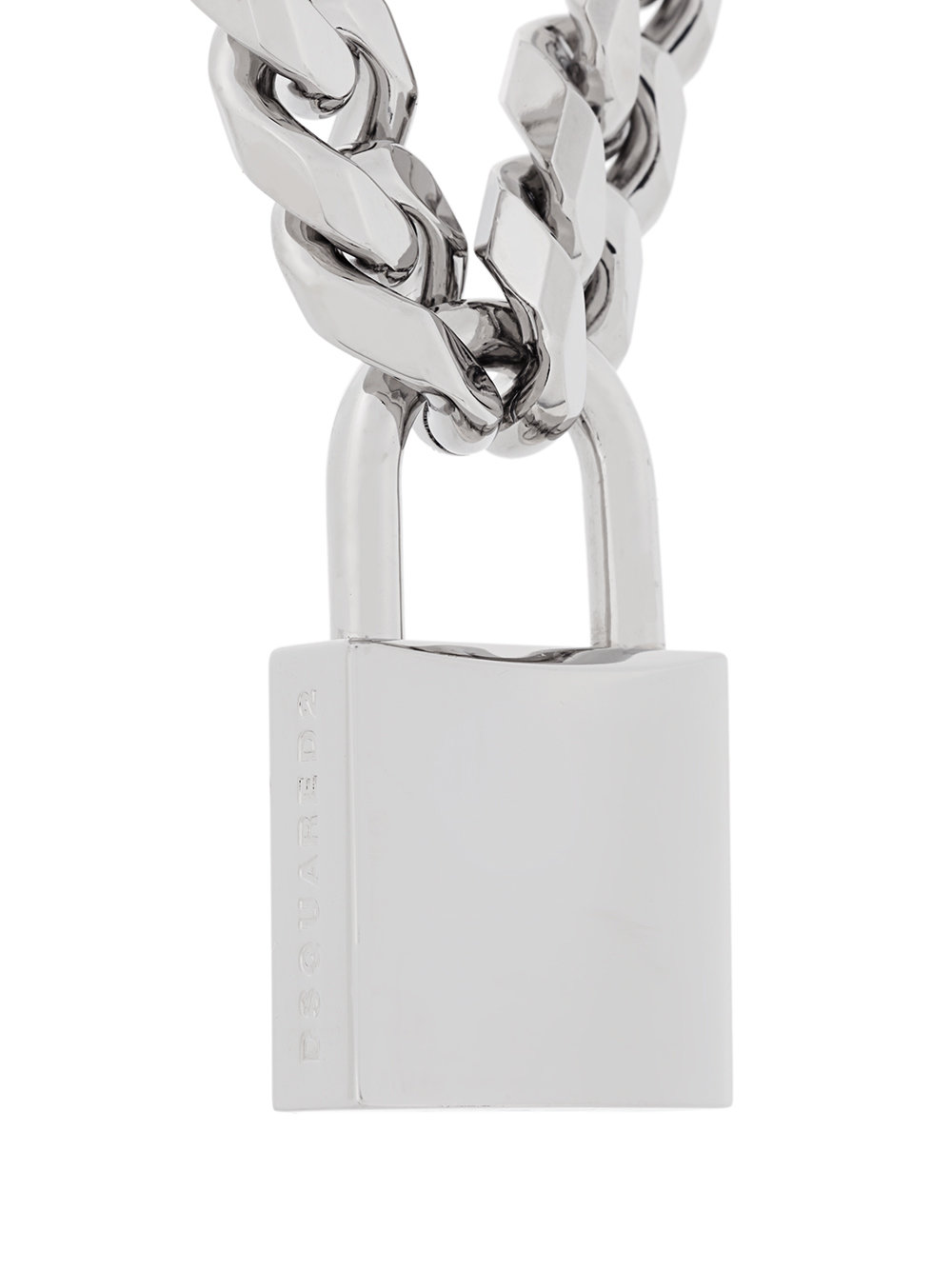 padlock charm necklace