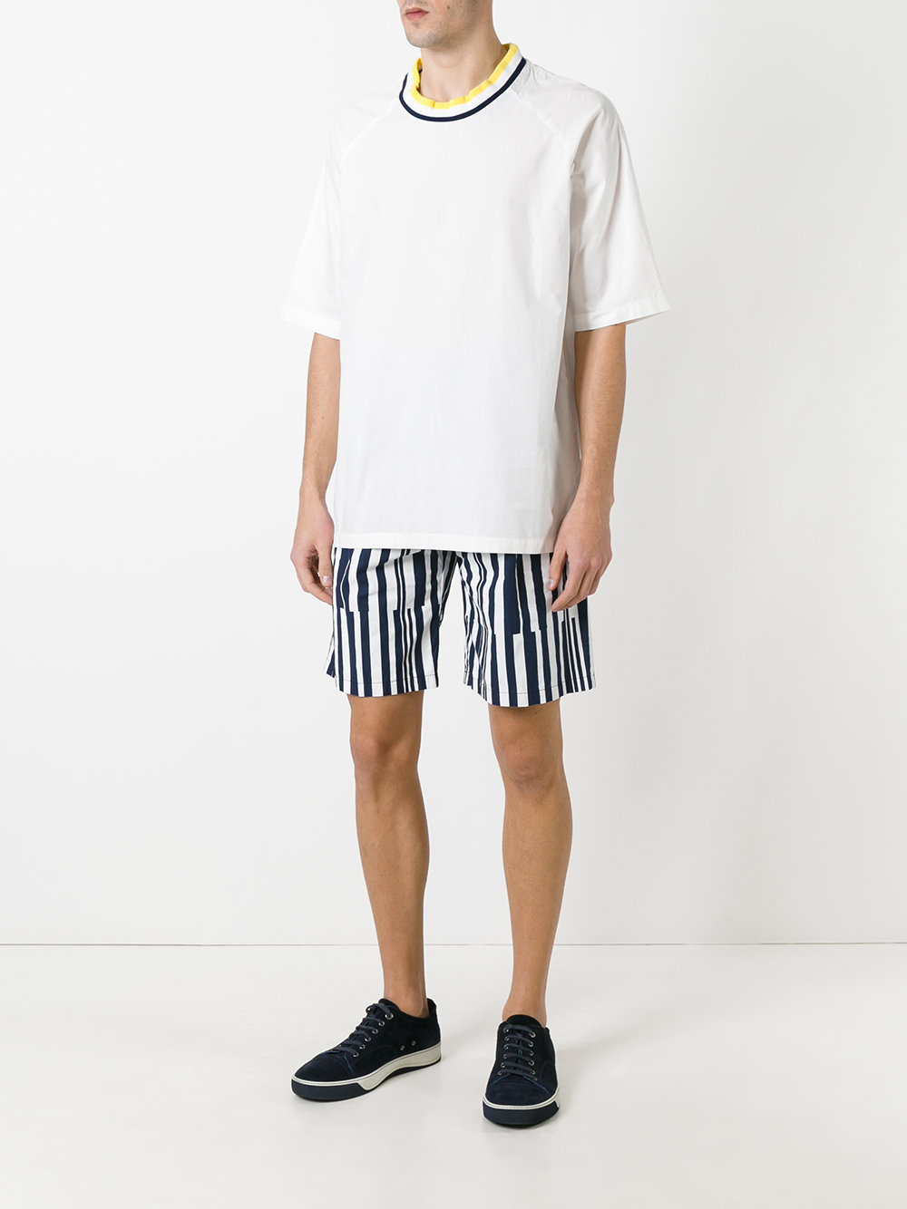 contrast T-shirt 