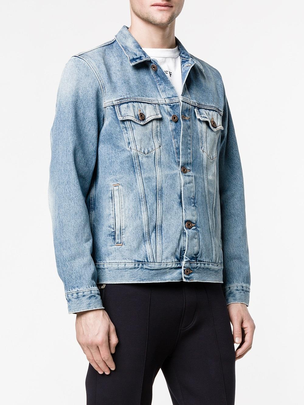 spray paint denim jacket