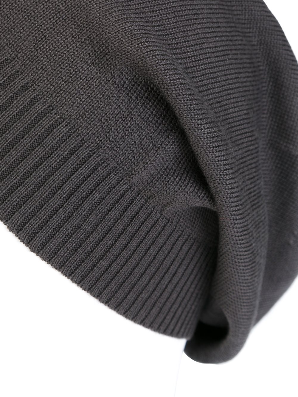 罗纹针织套头帽