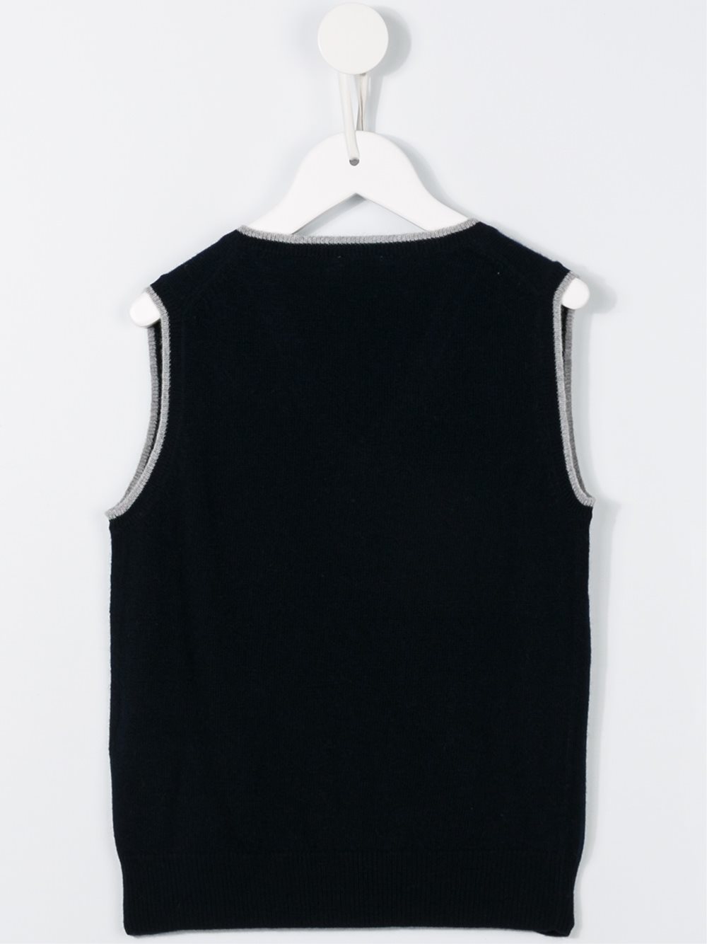 v-neck knit vest