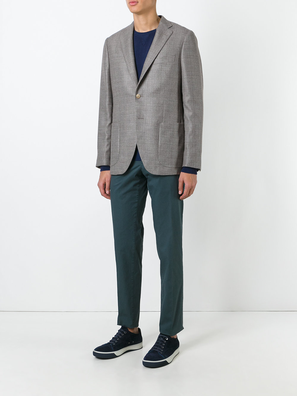 textured blazer 