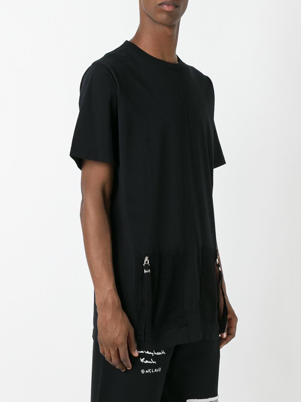 stylised front pockets T-shirt