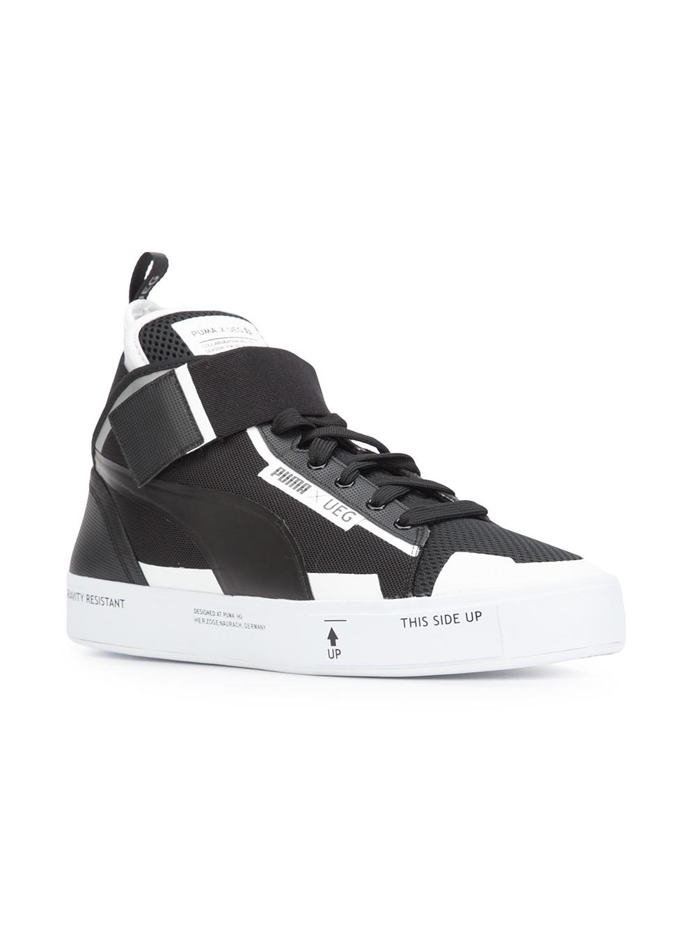 Puma x UEG hi-top sneakers