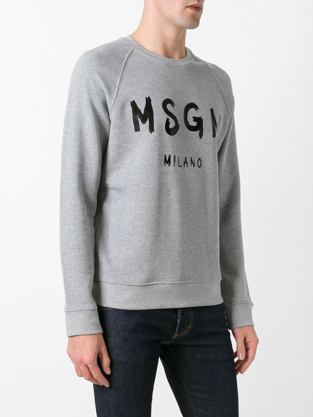 logo print sweatshirt