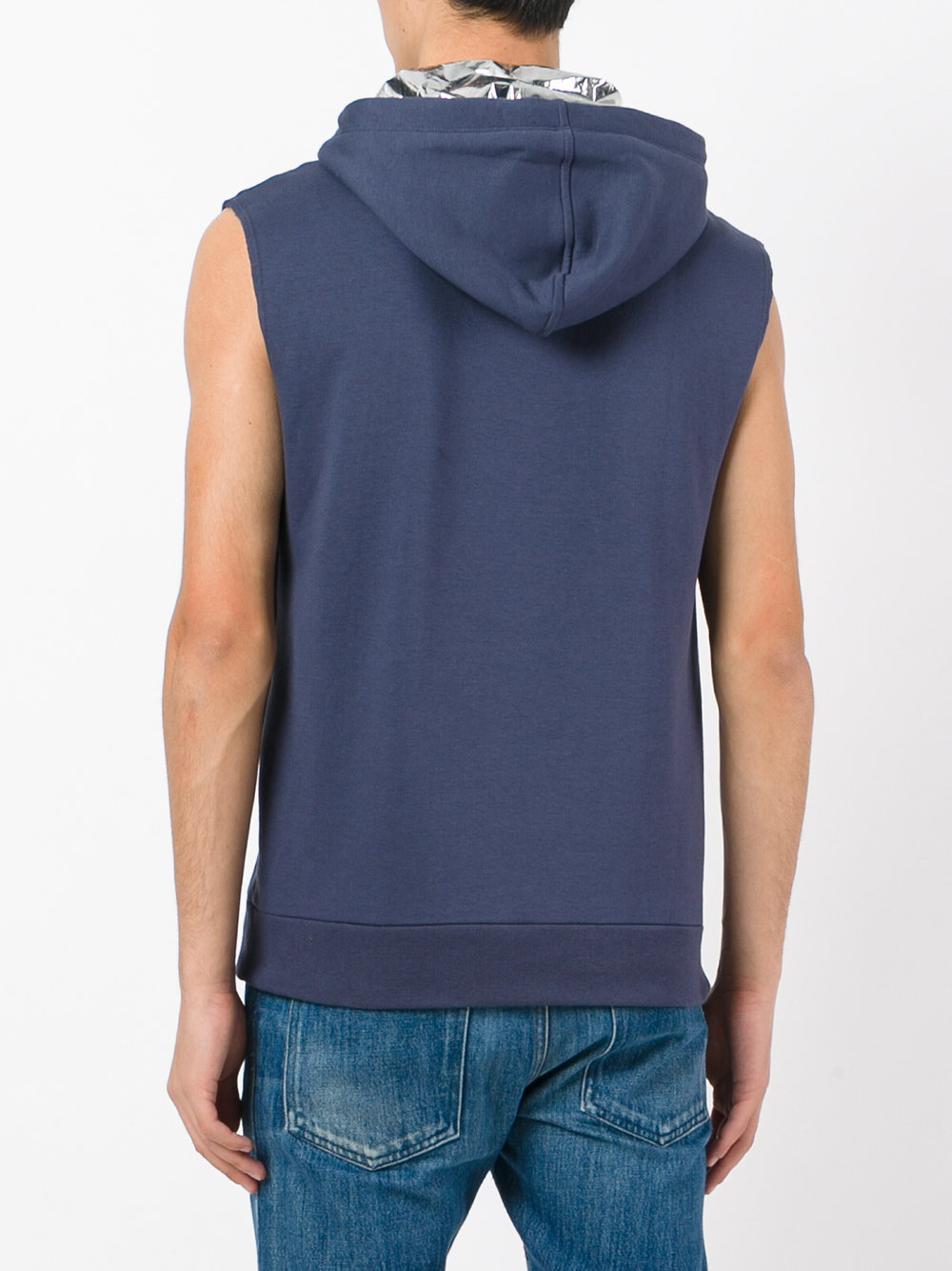 sleeveless hoodie 