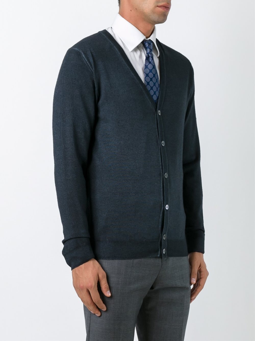 buttoned cardigan