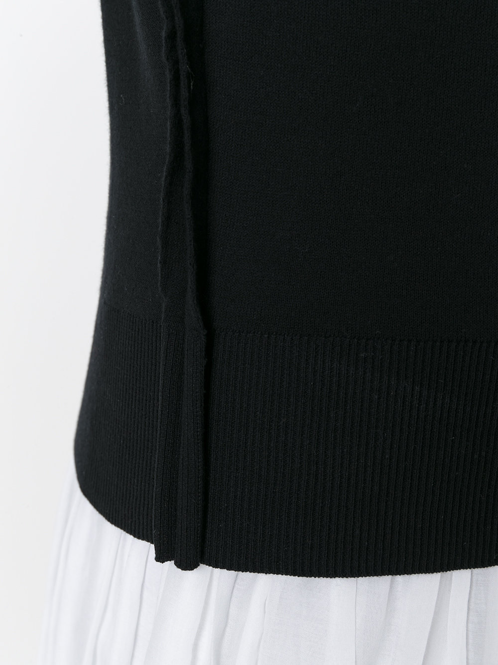 asymmetric knitted top