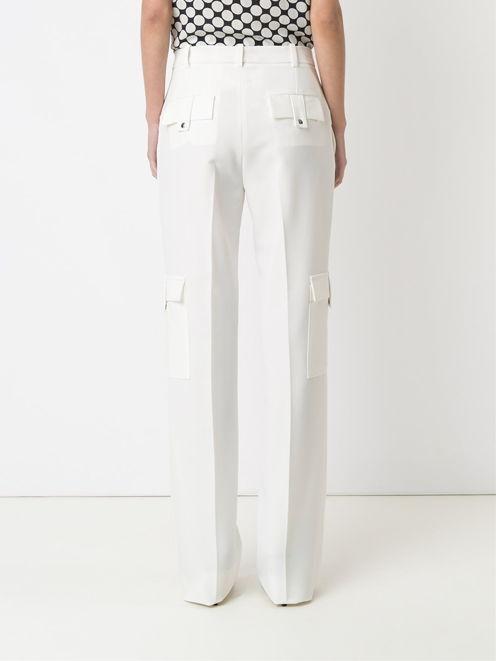 straight leg trousers