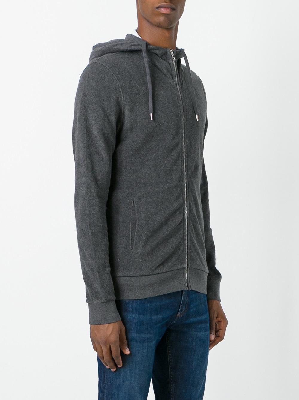 zipped hoodie 